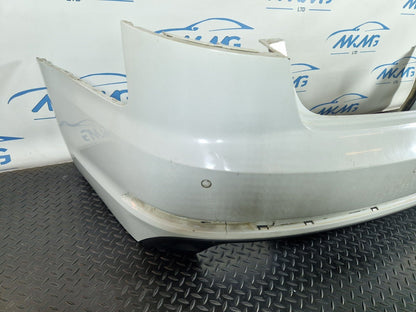 16-19 AUDI A4 B9 SALOON GENUINE REAR BUMPER & DIFFUSER IN WHITE LS9R 8W5807511J