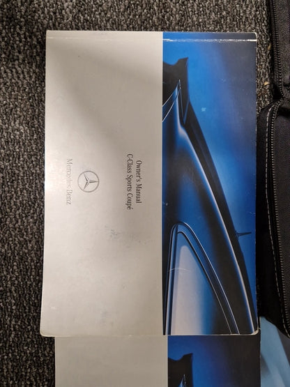 Mercedes-Benz C180 C-Class W203 (FL) Coupe Owners Handbook Manual Guide