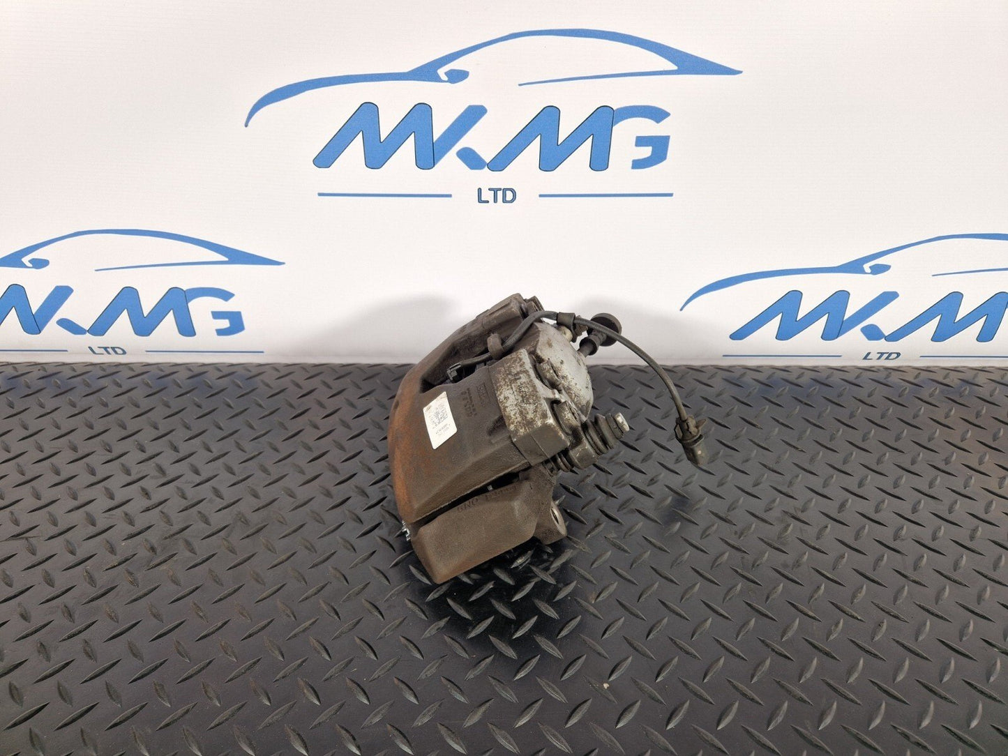 12-18 AUDI A6 C7 FRONT LEFT N/S GENUINE BRAKE CALIPER 4G0105BM 32348421-A