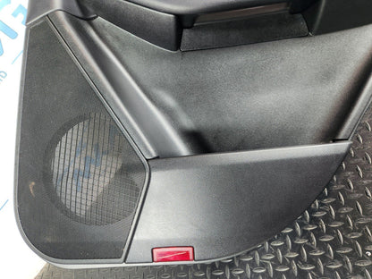11-19 MERCEDES BENZ ML W166 GENUINE REAR RIGHT O/S/R BLACK LEATHER DOOR CARD