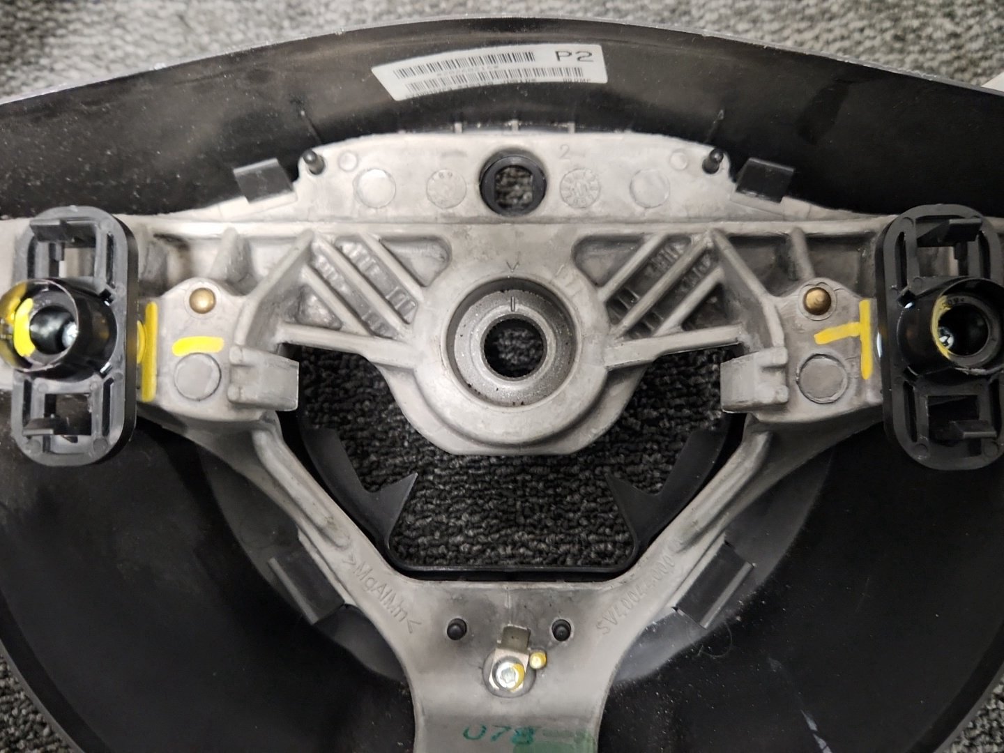 Nissan Qashqai MK1 FL (J10) SUV Genuine Steering Wheel