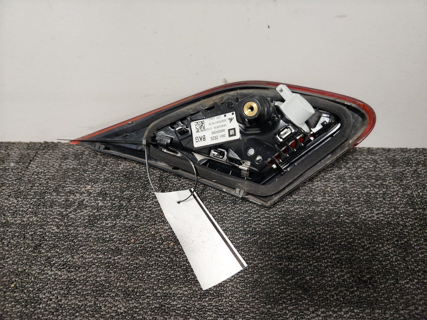 2016 Vauxhall Corsa MK4 (E) (4500) Genuine Rear Right Inner Tail Light 39012626