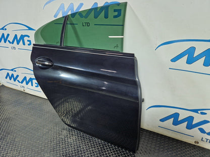 11-18 BMW 6 SERIES F06 GRAN COUPE REAR RIGHT O/S/R COMPLETE DOOR IN BLACK 475