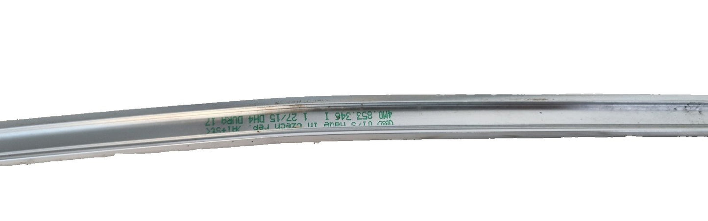 16-20 AUDI Q7 4M GENUINE OEM LEFT SIDE CHROME GLASS TRIM FRAME 4M0853346