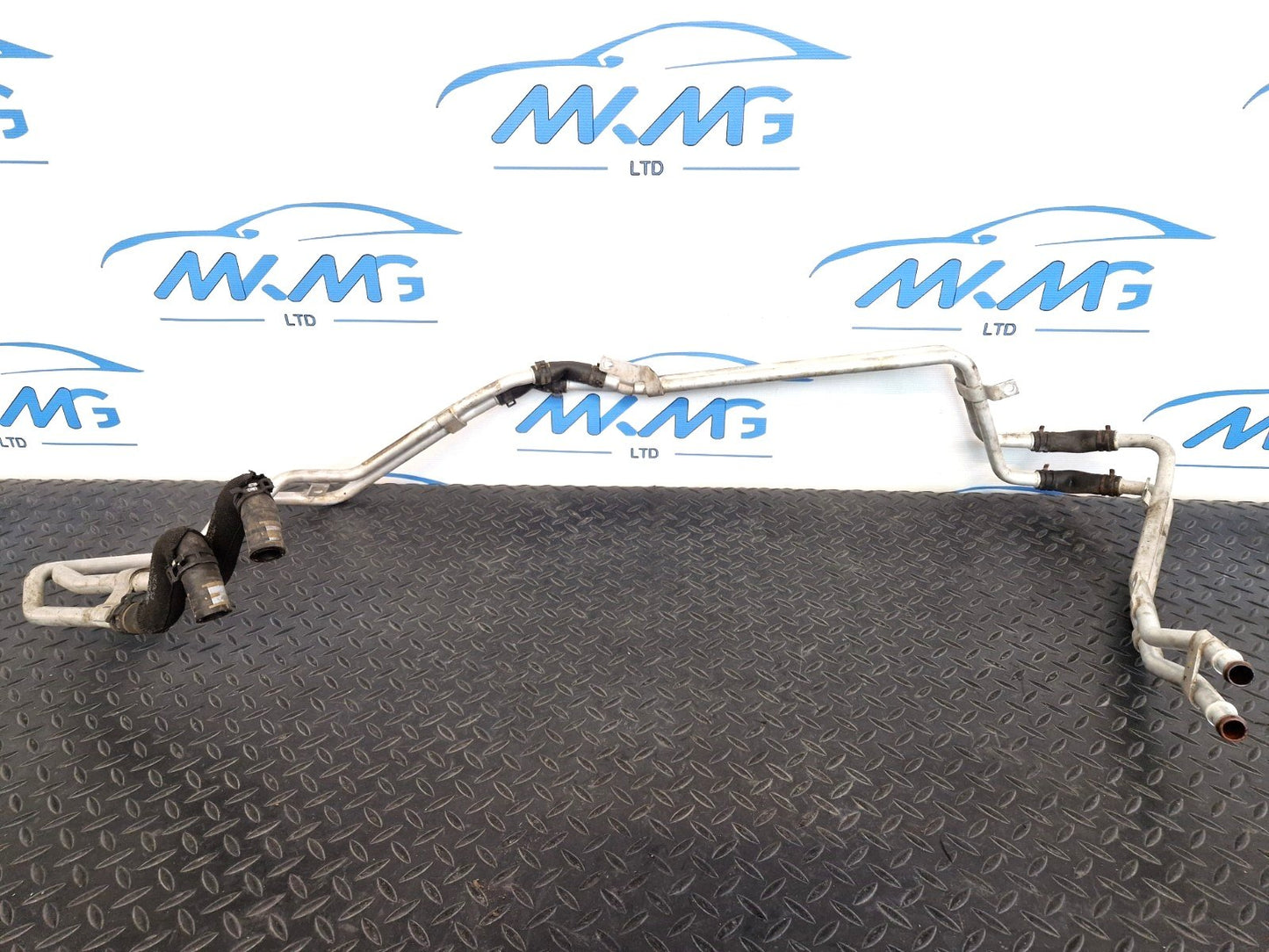 16-20 AUDI Q7 4M GENUINE ENGINE COOLANT HOSE PIPES 4M0121085M 4M0121123G