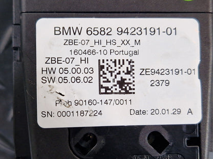 20-24 BMW 1 SERIES F40 iDRIVE CONTROLLER SWITCH BUTTON KNOB UNIT 9423191