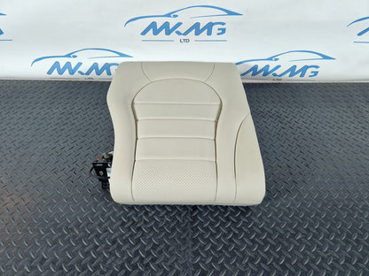 14-21 MERCEDES BENZ W205 GENUINE REAR RIGHT O/S LEATHER SEAT BACKREST BEIGE