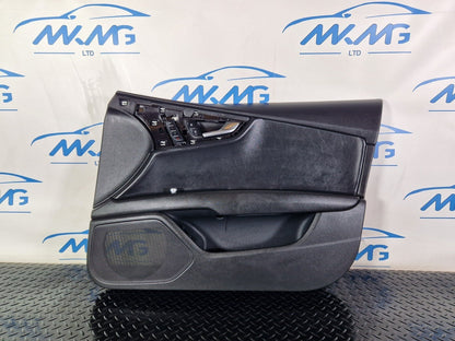 10-18 AUDI A7 4G S-LINE DRIVERS SIDE FRONT DOOR CARD 4G8867106