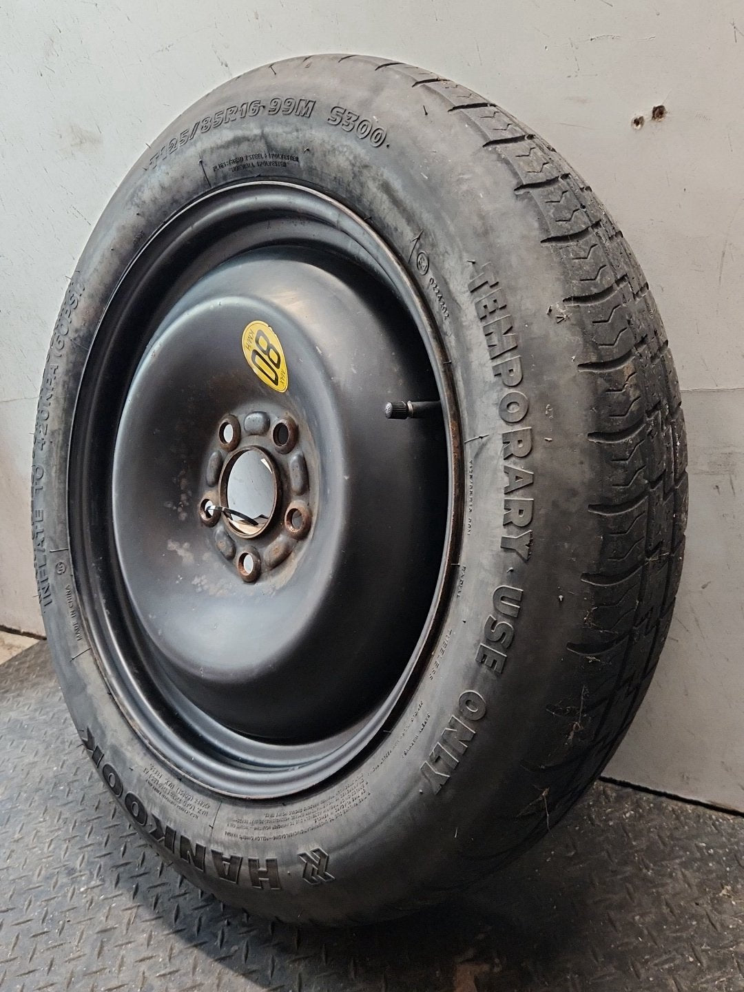 Ford C-Max MK1 FL (C214) MPV 16" Spare Wheel with Hankook Tyre 125/85/16