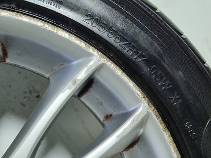 Volvo S40 MK2 (MS) 17" Alloy Wheel with Tyre 205/55/17 ~4mm 30671414