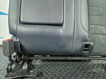 11-19 MERCEDES BENZ ML W166 REAR SEAT BACKREST LEFT SIDE HALF LEATHER IN BLACK