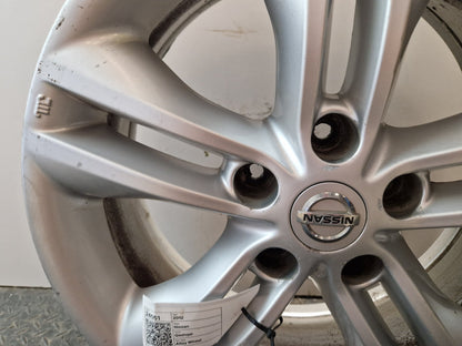 2012 Nissan Qashqai MK1 FL (J10) 17" 5 Double Spoke Alloy Wheel