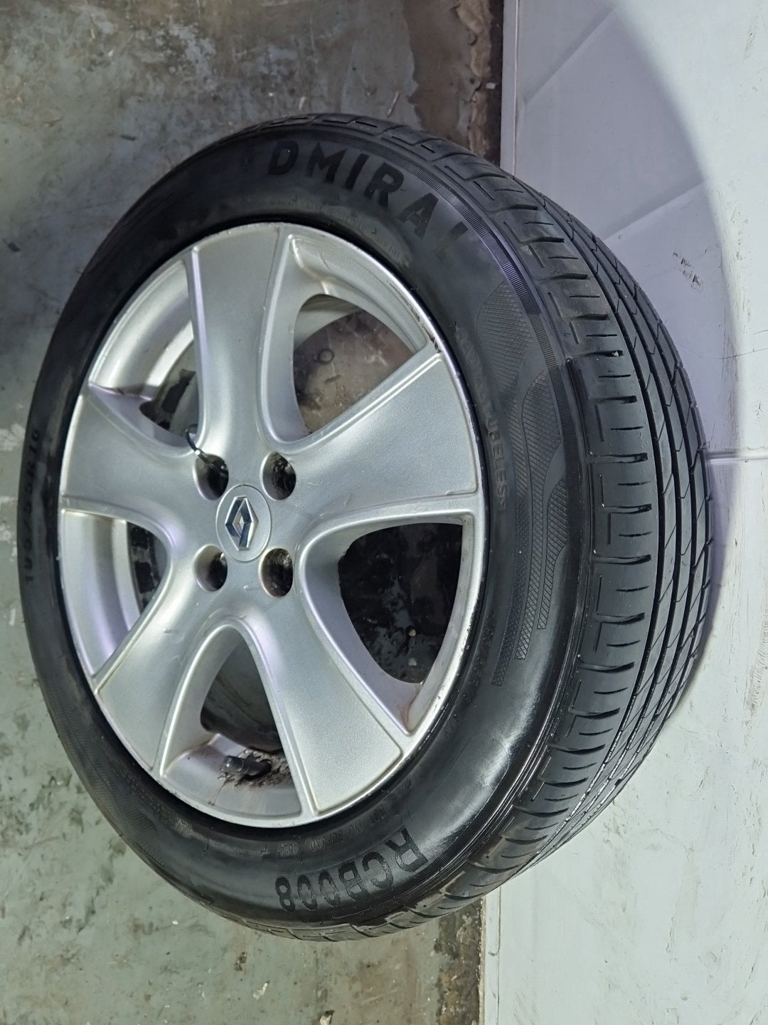 Renault Clio MK4 (Ph1) (X98) 16" Alloy Wheel with Tyre 195/55/16 6mm