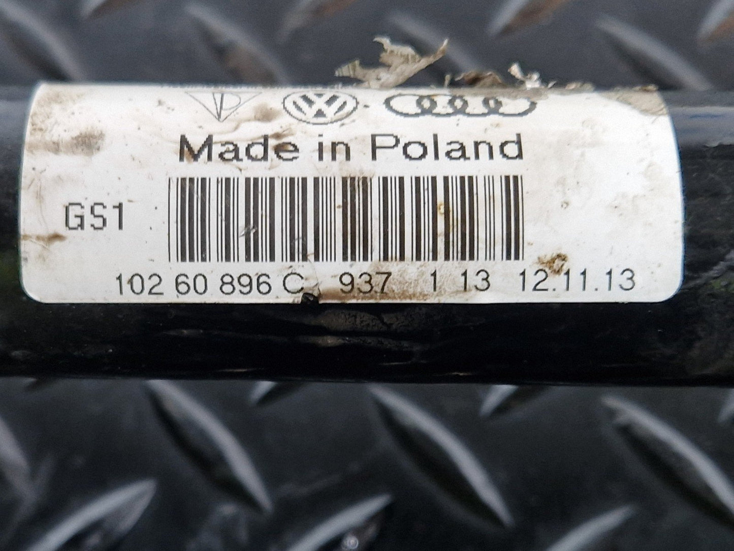 10-15 AUDI Q7 4L GENUINE 3.0 DIESEL FRONT LEFT OR RIGHT DRIVE SHAFT 7P0407271C