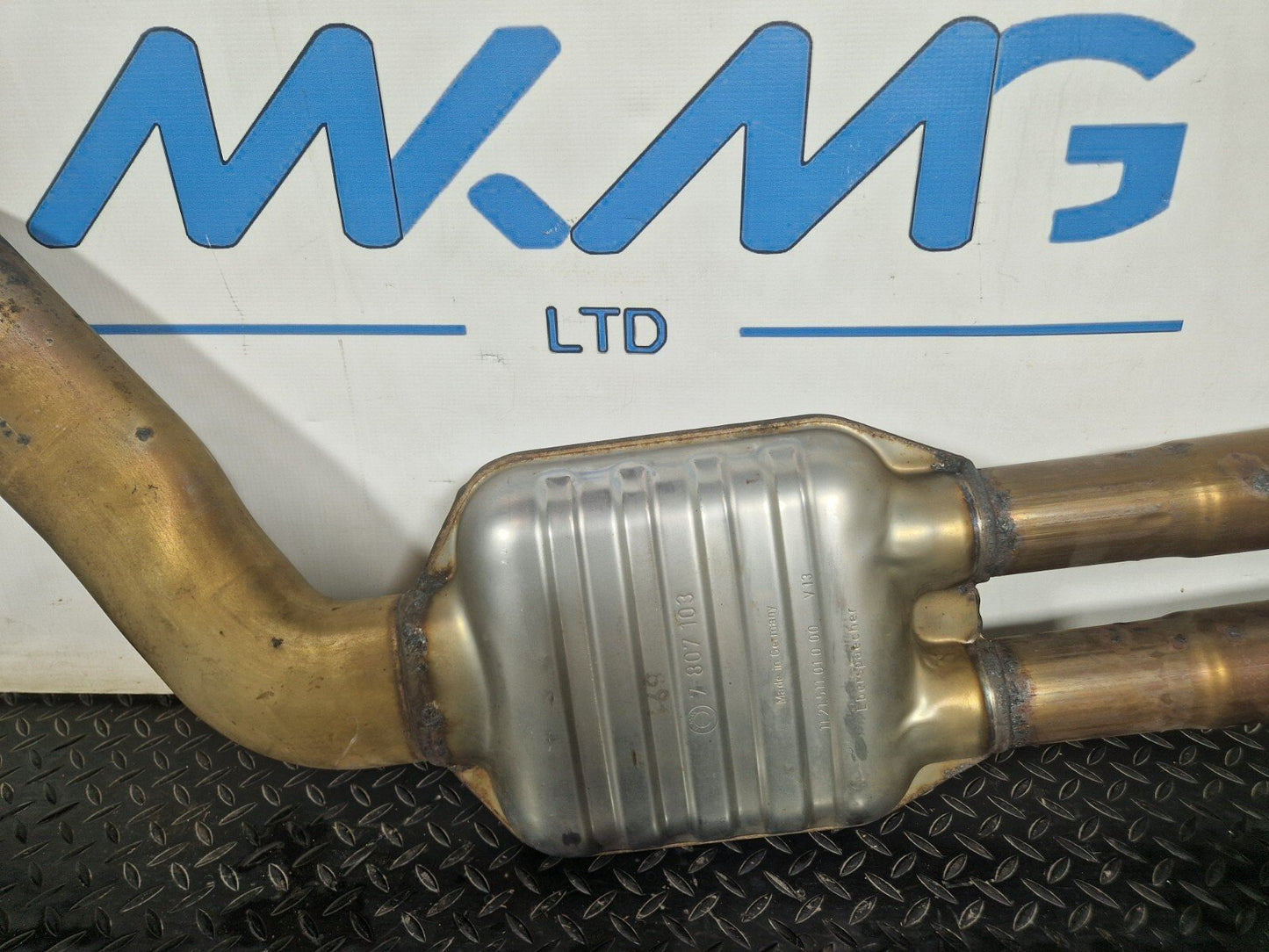 11-18 BMW 6 SERIES F06 640D N57 EXHAUST MIDDLE SECTION 7807103