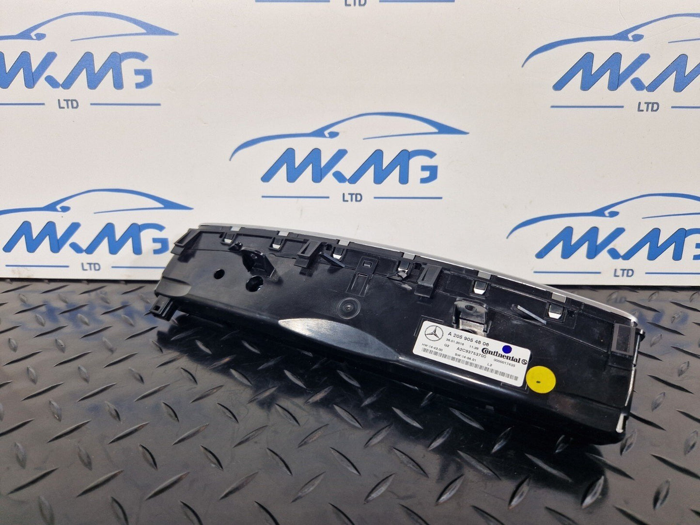 14-21 MERCEDES C CLASS W205 A/C AIR CON HEATER CONTROL UNIT PANEL A2059054806