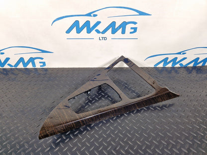 11-18 BMW 6 SERIES F06 CENTER CONSOLE WOOD TRIM PANEL 9242737