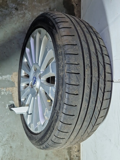 2009 Ford Fiesta MK7 Alloy Wheel with Tyre 195/45/16 ~5mm 8V21-1007-HA