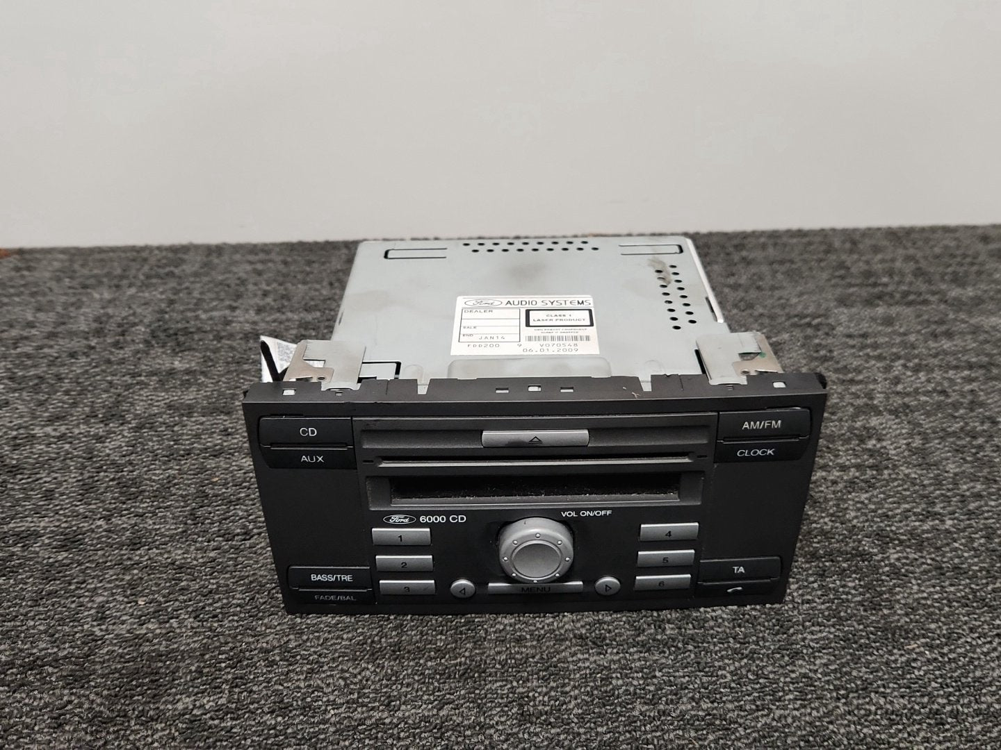 Ford C-Max MK1 FL (C214) Genuine Radio Stereo CD Player Head Unit 8M5T-18C815-DB