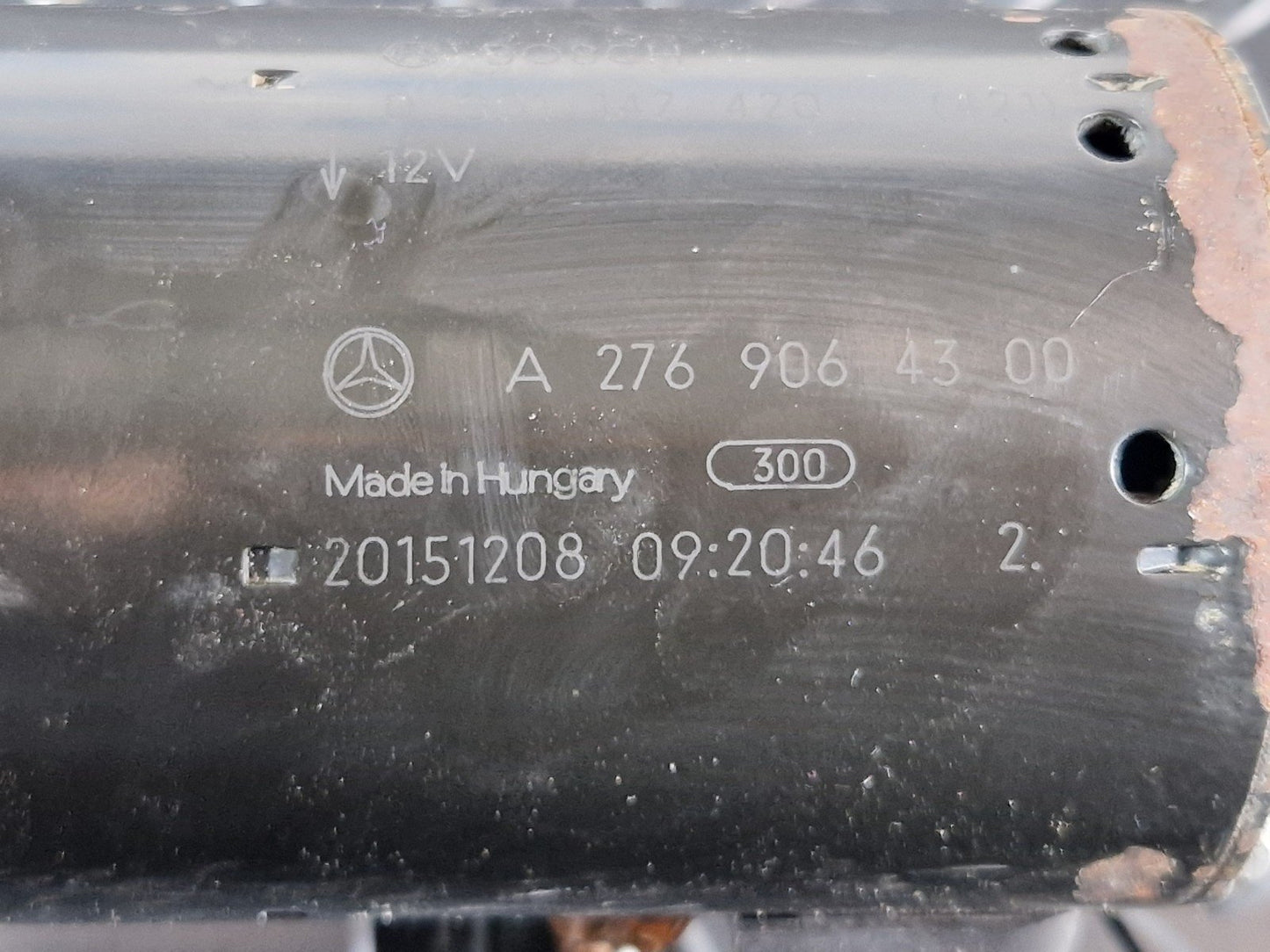 16-19 MERCEDES BENZ GLE W166 GENUINE HYBRID STARTER MOTOR A2769064300