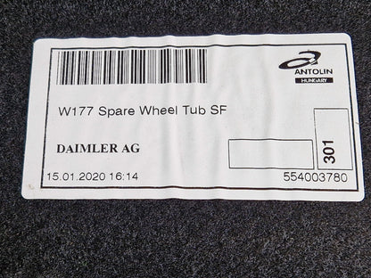 19-ON MERCEDES BENZ B CLASS W247 TRUNK BOOT FLOOR LINING COVER TRIM A1776903303