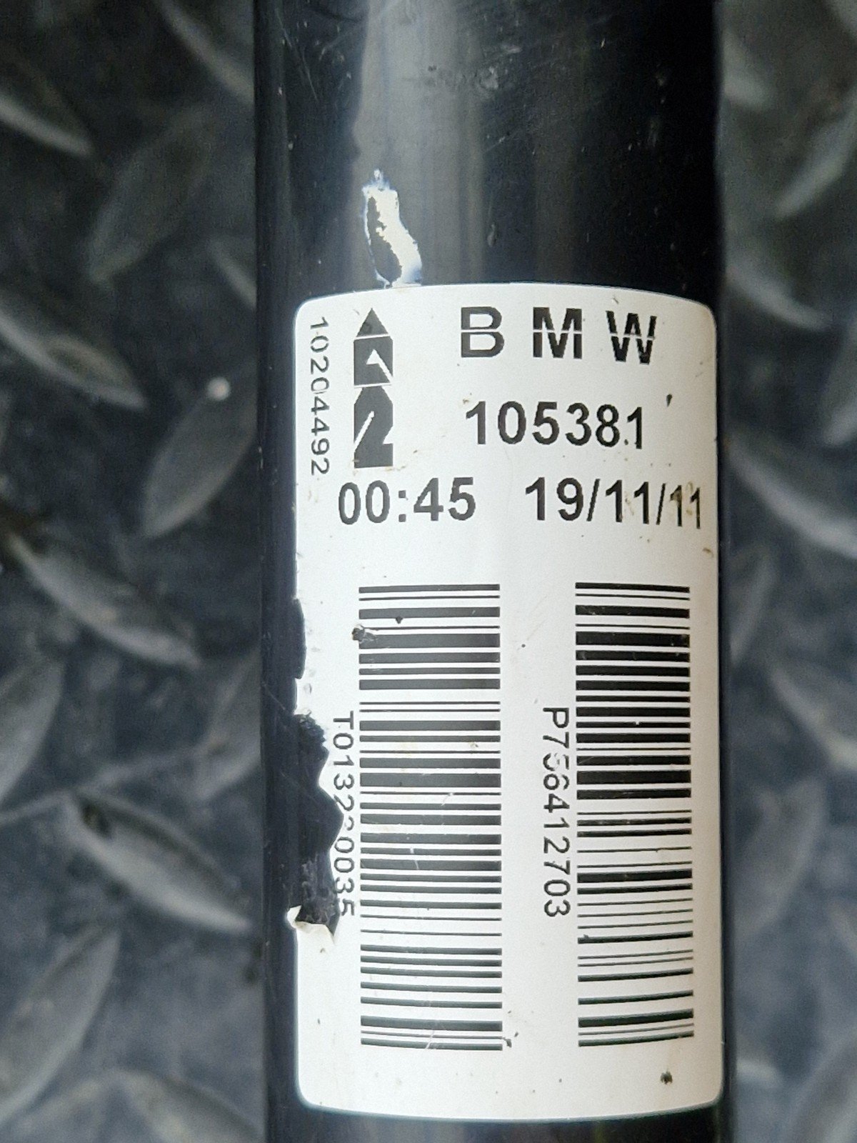 10-13 BMW X5 E70 LCI GENUINE REAR LEFT PASSENGER SIDE WHEEL HUB 6770983