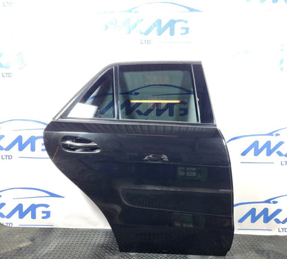 16-19 MERCEDES BENZ GLE W166 GENUINE REAR RIGHT O/S/R COMPLETE DOOR IN BLACK 197