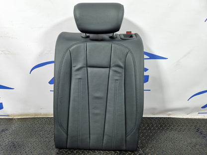16-19 AUDI A4 B9 AVANT N/S/R REAR LEFT LEATHER BLACK SEAT BACKREST
