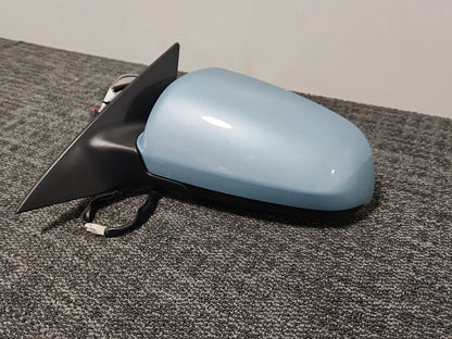 Audi A6 Quattro MK3 (4F) (C6) Estate Front Left Door Wing Mirror in Blue G9/Y5R