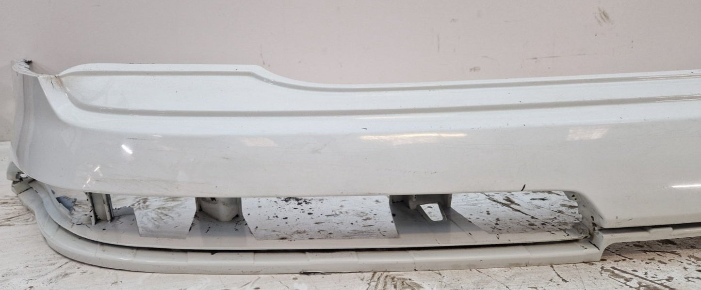 16-20 AUDI Q7 4M OEM REAR BUMPER COVER UPPER SECTION IN WHITE 0Q / C9A 4M0807511