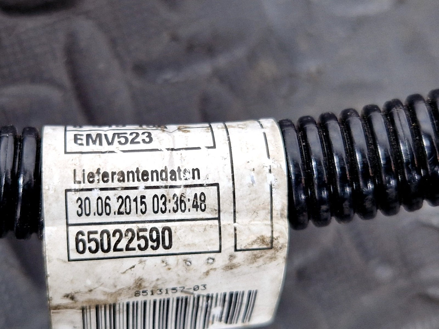 16-22 BMW X1 F48 BATTERY WIRING LOOM 8513156