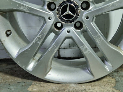 Mercedes-Benz GLA 18" 5 Double Spoke Alloy Wheel 7Jx18 ET46 A1564011300 Genuine