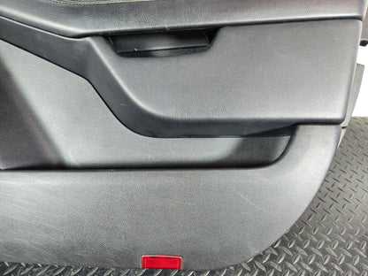 11-19 MERCEDES BENZ ML W166 OEM FRONT RIGHT O/S BLACK LEATHER DOOR CARD PANEL