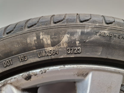2009 Mitsubishi Lancer MK5 (CX8A) 18" Alloy Wheel with Tyre 215/45/18 ~4mm