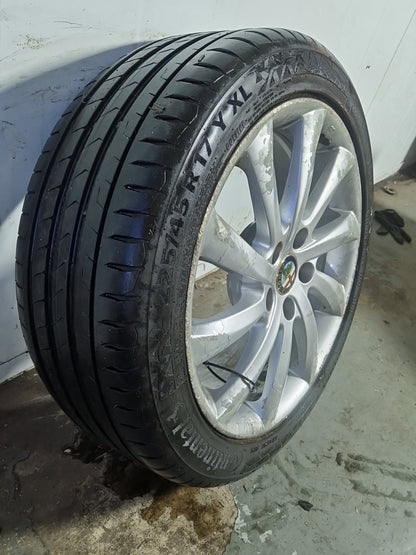 Alfa Romeo Giulietta MK3 17" Alloy Wheel with Tyre ~5mm 225/45/17 156093270