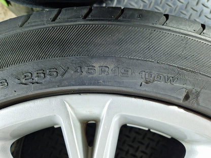 10-17 AUDI A8 4H GENUINE 19" ALLOY WHEEL 9J ET33 & TYRE 255 45 R19 4H0601025G