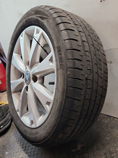 2009 Ford Fiesta MK7 (B299) 15" Alloy Wheel with Tyre 195/50/15 ~5mm 8V211007GA