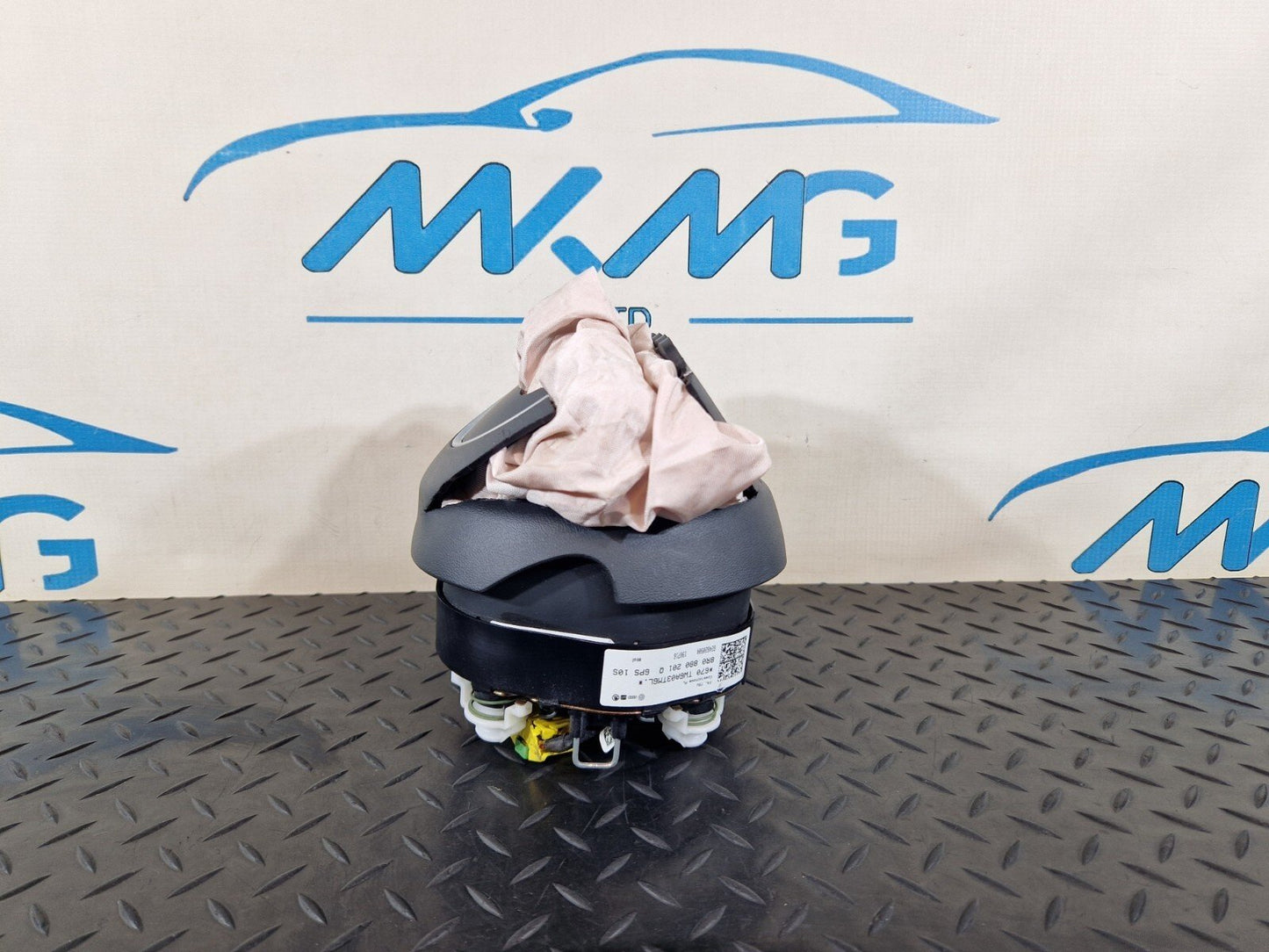 12-17 AUDI Q5 S-LINE GENUINE OEM DEPLOYED STEERING WHEEL SAFETY BAG 8R0880201Q