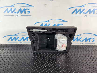 10-18 VW TOUAREG 7P OEM BOOT TOOL STORAGE FOAM BOX 7P6012112D