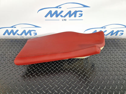12-18 BMW 4 SERIES F36 LCI REAR LEFT N/S/R SEAT LEATHER RED BOLSTER 7347527