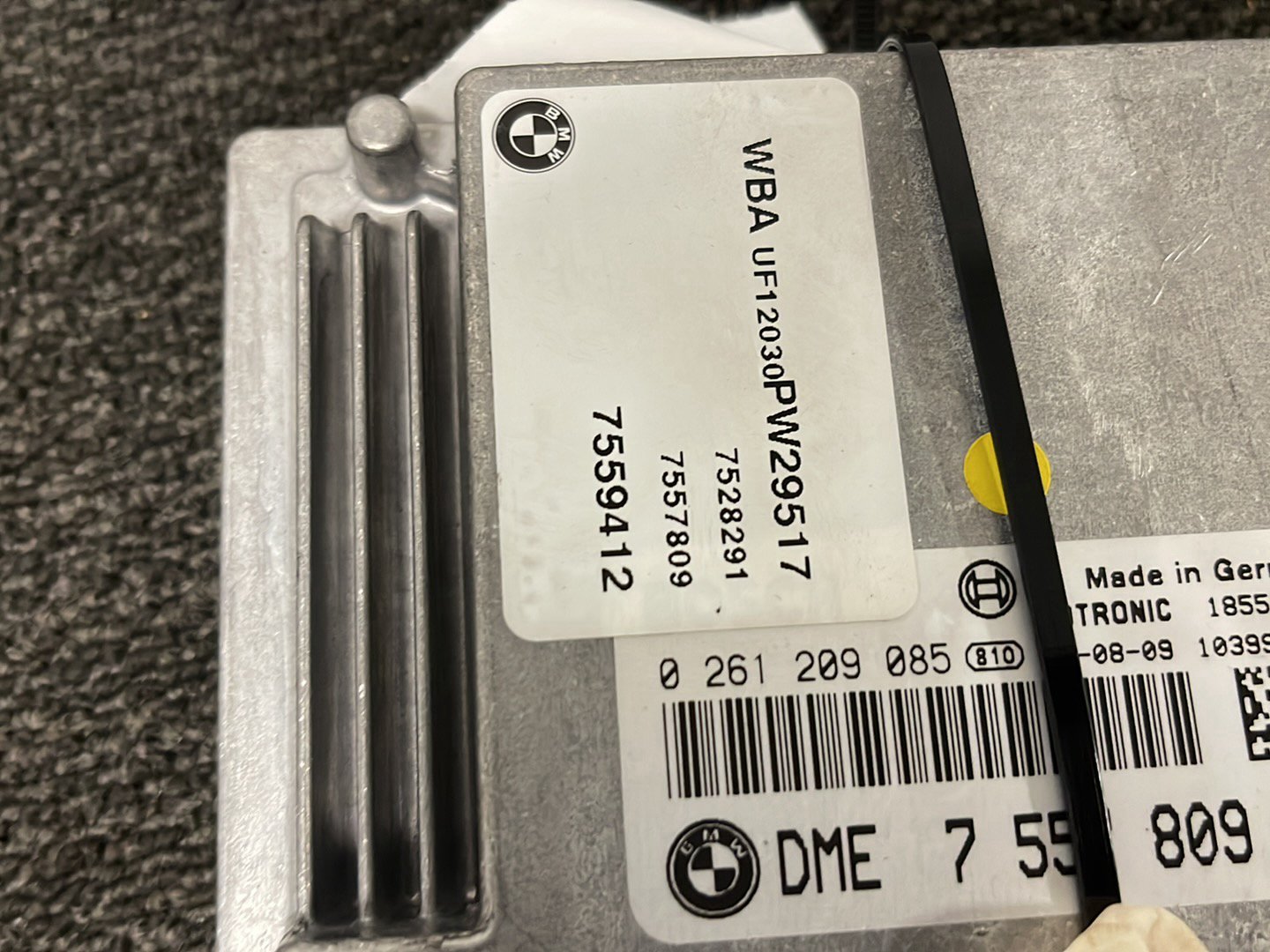 BMW 116i E87 Hatchback Genuine DME Engine Control Unit ECU 7557809
