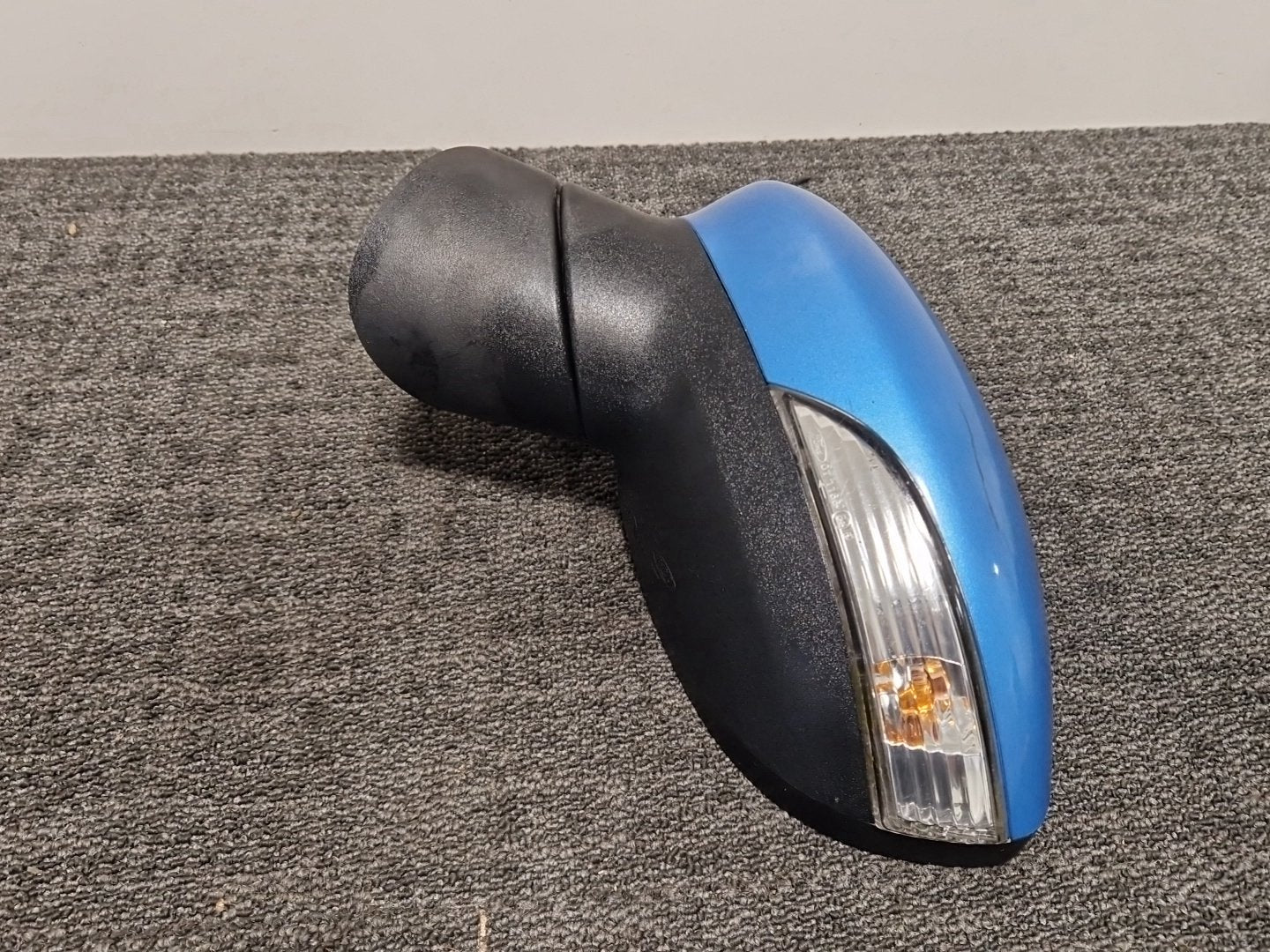 Ford Fiesta MK7 (B299) Hatchback Front Left Door Wing Mirror in Blue Vision