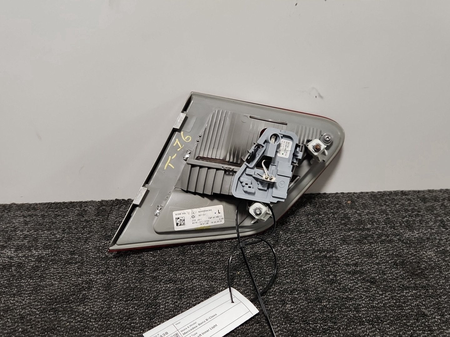 Mercedes-Benz B-Class W246 Genuine Rear Left N/S Inner Tail Light A2469066300