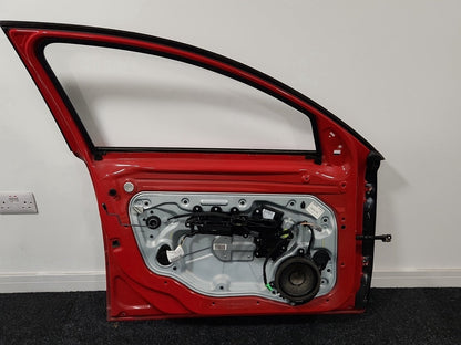 Volvo S40 MK2 (MS) Saloon Front Left N/S Passenger Complete Door in Passion Red