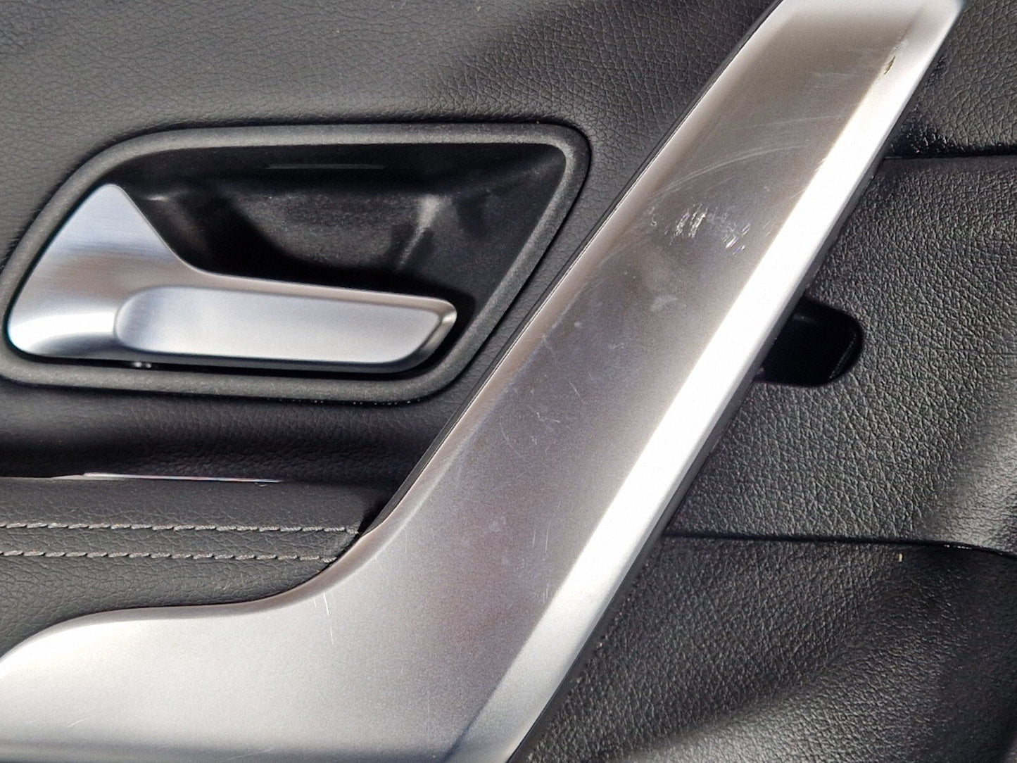 19-ON MERCEDES BENZ CLA C118 REAR LEFT N/S/R DOOR CARD PANEL BLASK LEATHER
