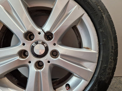 BMW 116i E87 16" Alloy Wheel with Tyre 205/55/16 ~5mm 6779696