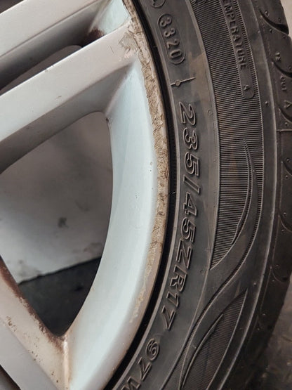 Audi A4 B7 17" Alloy Wheel with Tyre 235/45/17 ~5mm 8E0601025AS