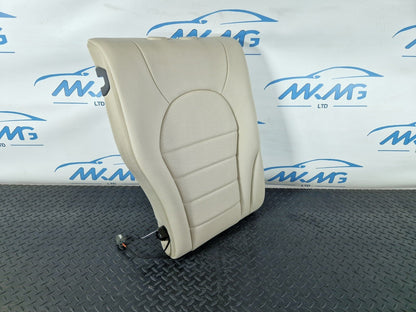 14-21 MERCEDES BENZ W205 GENUINE REAR RIGHT O/S LEATHER SEAT BACKREST BEIGE