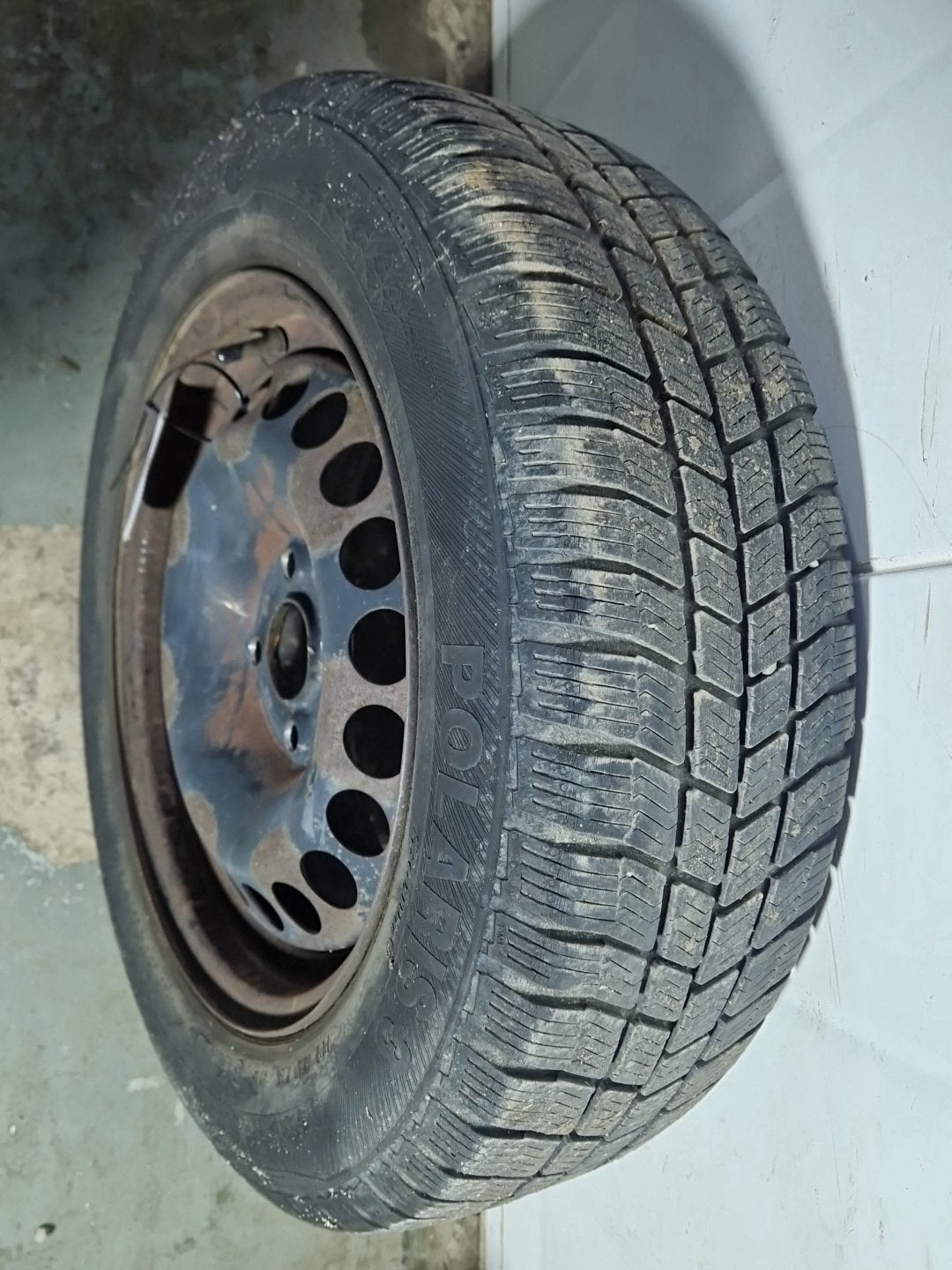 Vauxhall Corsa MK3 (D) (4400) Hatchback 15" Steel Wheel with Tyre 185/65/15 ~6mm