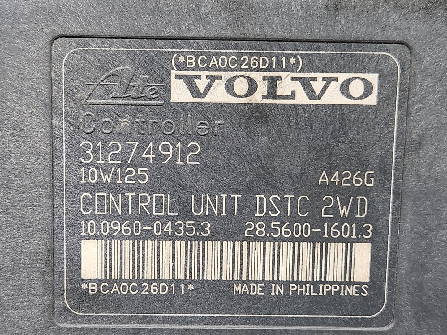 Volvo V50 MK2 FL (MW) 2.0L Diesel Genuine ABS Pump Control Module 8N51-2C405-AB